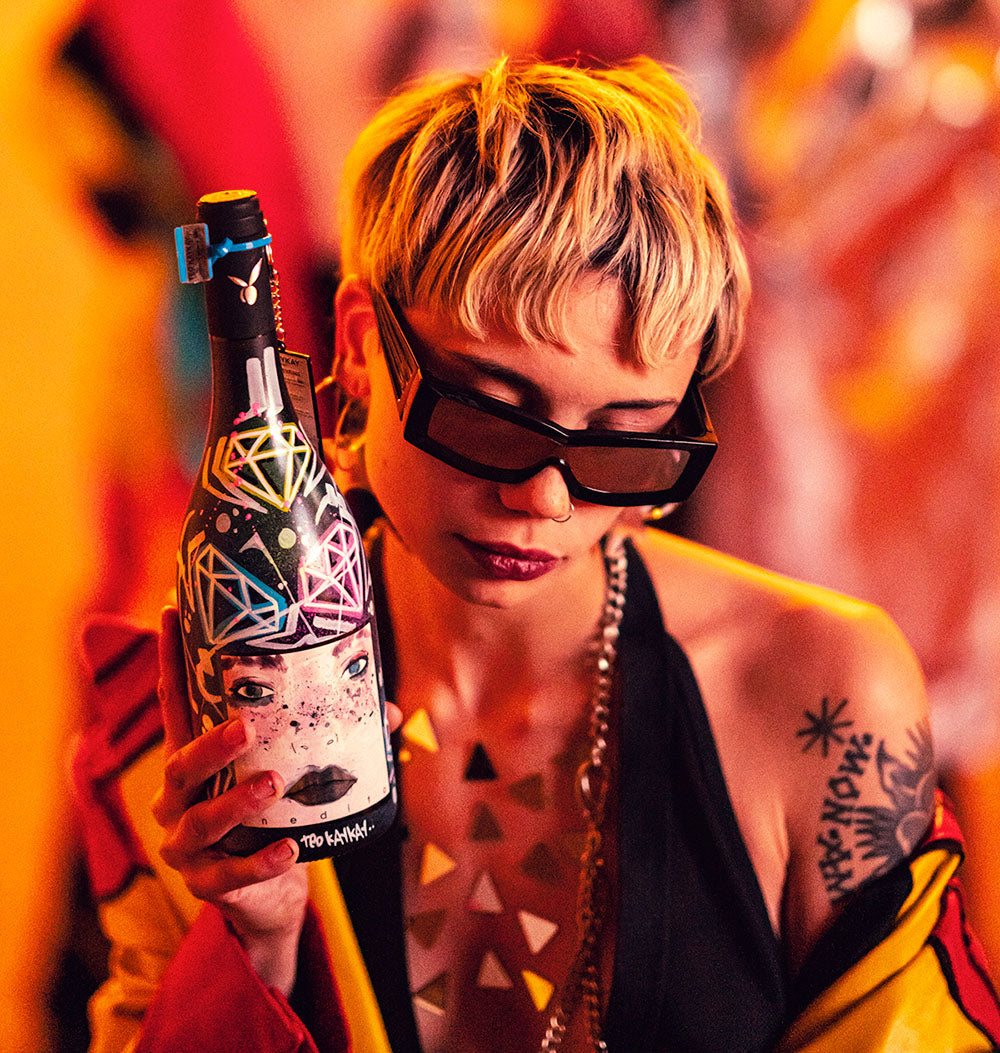 Inedito chardonnay oak organic white wine san miniato tuscany