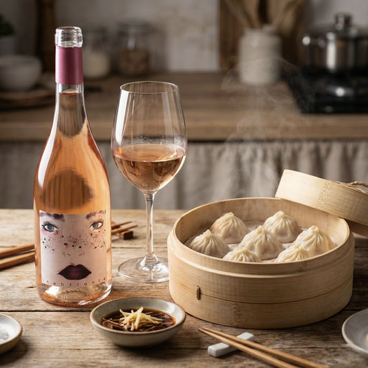 inebriante organic wine sangiovese rosè from tuscany inserrata