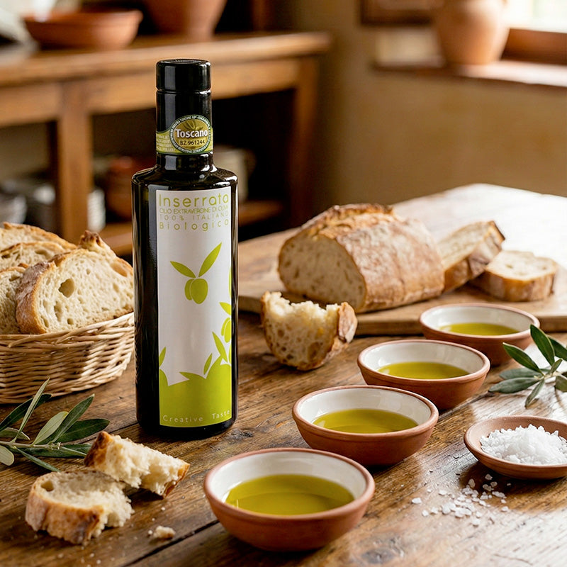 olive oil tasting near me in tuscany at inserrata winery