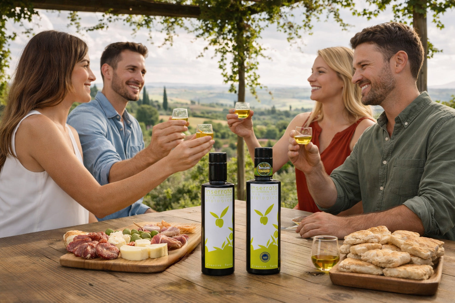 olive oil tasting san miniato in tuscany