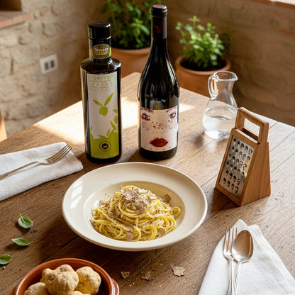 Caccia al Tartufo con Pranzo Toscano e Abbinamento Vini Biologici